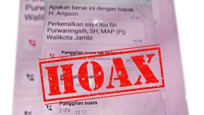 Awas! Beredar Pesan WA Dari PJ Walikota Jambi