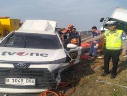 Kecelakaan di Tol Pemalang, 3 Karyawan TV One Meninggal Dunia
