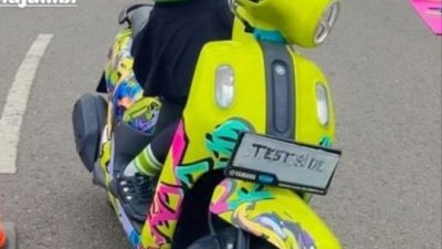 Puluhan Peserta Antusias Ikuti Poundfit Bersama Yamaha Fazzio Hybrid