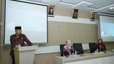 Sekda A Ridwan Wakili Pj Walikota Jambi Buka Sosialisasi Tentang Perempuan, Anak dan TPPO