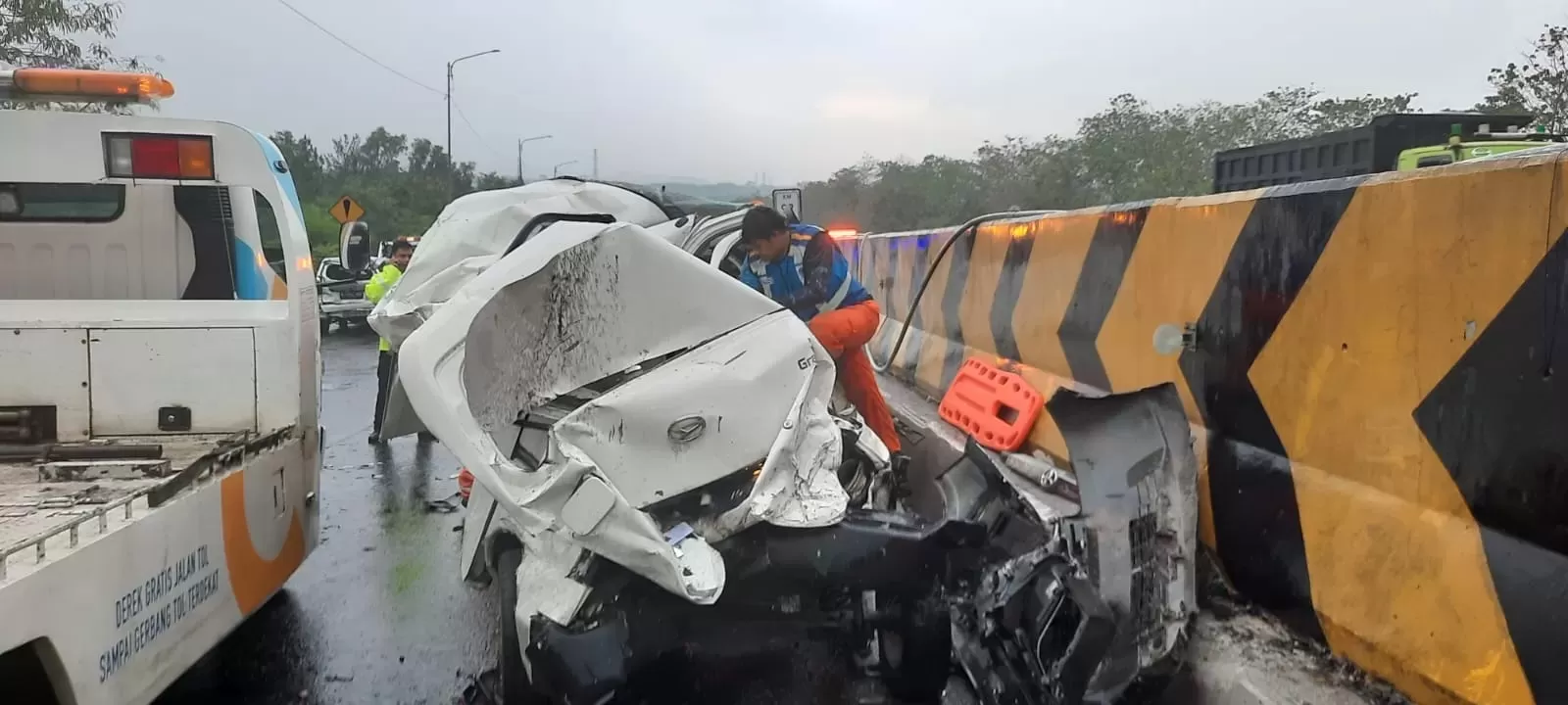 Lakukan Olah TKP Kecelakaan Tol Cipularang, Ini Hasil yang Didapat Polisi