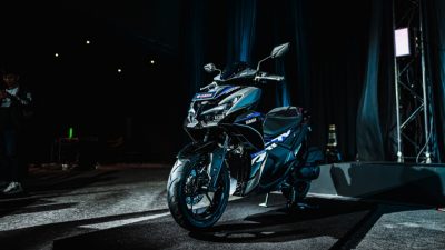 Fitur Pada Aerox Alpha yang Dukung Gaya Berkendara Super Sport Scooter