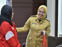 Pj Wali Kota Jambi Terima Audiensi Forki, Apresiasi Atlet Karate Berprestasi