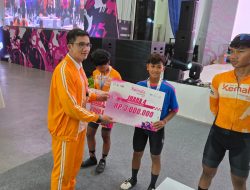 Dua Atlet Polda Jambi Naik Podium di Tour of Kemala 2025