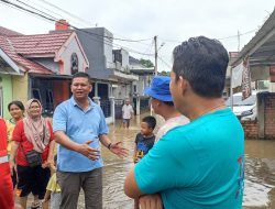 13 RT di Lingkar Selatan Kebanjiran, Naim Langsung Turun ke Lokasi