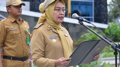Penuh Haru, Pj Wali Kota Jambi Pimpin Apel Terakhir di Balaikota, Sri Titip Pesan ini