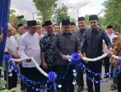 Walikota Maulana dan Wawako Diza Buka Pasar Bedug Ramadhan 2025