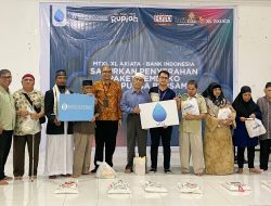 Karyawan XL Axiata dan Bank Indonesia Serahkan Bantuan dan Buka Bersama Disabilitas Netra di Medan