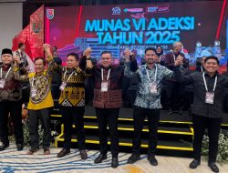 Munas VI Adeksi Pilih Ketua dan Pengurus Baru, Kemas Faried Raih Waketum