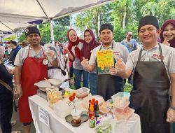 Trio Dinas PUPR Kota Jambi Tampil Kompak di Lomba Masak Nasi Goreng HUT Pemkot Jambi 2025