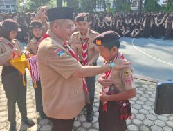 Kemas Faried Pimpin “Pramuka Goes to School”, Serukan Disiplin dan Anti Kenakalan Remaja