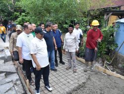 450 Jalan Lingkungan Masuk Agenda Perbaikan, Wali Kota Maulana Turun Pantau Langsung