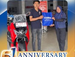 51 Tahun Anniversary Yamaha Indonesia, Yamaha Jambi Beri Gift Menarik