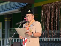 Gelar Apel Serentak Gerakan Pramuka, Wali Kota Maulana Tegaskan Tiga Hal Kenakalan Remaja Sebagai Racun Masyarakat