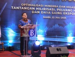 Optimalisasi Minerba dan Migas Jambi: Tantangan Hilirisasi, Peluang Hub Energi, dan Daya Saing Ekspor