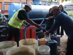 PDAM Jambi Salurkan 8.000 Liter Air Bersih ke Warga Terdampak Kekeringan