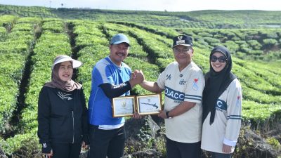 Perkuat Ketahanan Pangan, Kota Jambi-Kerinci Teken MoU di Kebun Teh Kayu Aro