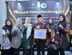 Role Model Kota Layak Anak, Kota Jambi Bersama Yogyakarta dan Surabaya Raih KLA Utama