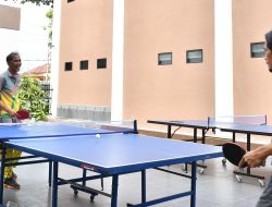 Kejati Jambi Gelar Lomba Tenis Meja, Forwaka Sabet Juara Tunggal Putra