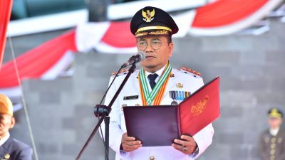 Inspektur Upacara HUT ke-80 RI, Wali Kota Maulana Ajak Warga Jambi Perkuat Persatuan