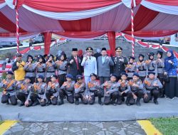 Inspektur Upacara Penurunan Bendera, Wawako Diza Tekankan Pentingnya Peran Generasi Muda Jambi