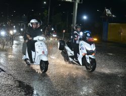 Patroli Bersama Forkopimda, Wali Kota Maulana Sapa Pedagang dan Menguatkan Rasa Nyaman Masyarakat