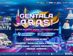 Gentala Arasi 2025 : Dorong Pengembangan Inovasi Ekonomi dan Keuangan Digital di Jambi