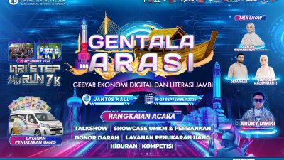 Gentala Arasi 2025 : Dorong Pengembangan Inovasi Ekonomi dan Keuangan Digital di Jambi