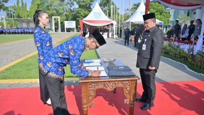1.203 Aparatur Resmi Diangkat Menjadi PPPK, Wali Kota Maulana Tekankan Integritas dan Inovasi Pelayanan Publik