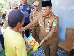 Lagi, Wali Kota Maulana Turun Langsung, Beri Dukungan Moril dan Santunan kepada Keluarga Ketua RT yang Wafat