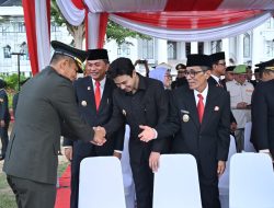 Wakil Wali Kota Jambi Hadiri Upacara Peringatan HUT Ke-80 TNI