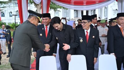 Wakil Wali Kota Jambi Hadiri Upacara Peringatan HUT Ke-80 TNI