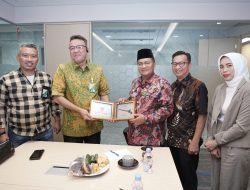 Sinergi Berikan Manfaat bagi Masyarakat, Wako Maulana Sambangi Kantor BPJS Ketenagakerjaan Republik Indonesia