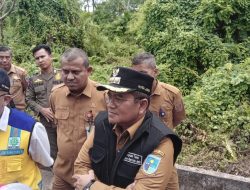 Pastikan Langka Konkret Cegah Banjir, Maulana Tinjau pembangunan Kolam Retensi Lingga Permai