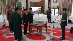 Feriadi dan Mahruzar Resmi Duduki Jabatan Baru, Rotasi OPD Jambi Dilakukan