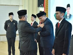 Wako Maulana Lantik Pimpinan Baru Baznas Kota Jambi