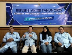 Refleksi Akhir Tahun 2025, KI Jambi Terima 32 Sengketa, Mulai dari PBJ, Lahan Hingga CSR