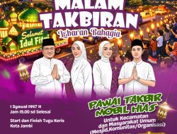 Semarakkan Idul Fitri, Pemkot Jambi Siapkan Pawai Takbir Mobil Hias