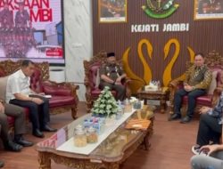 Kajati Jambi Terima Kunjungan Silaturrahmi GM PLN UIP Sumbagteng dan UID S2JB, Perkuat Sinergi Pembangunan Daerah
