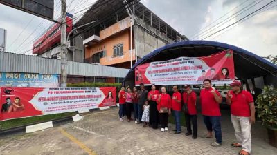 Posko Mudik Gotong Royong PDIP Kota Jambi Layani Ribuan Pemudik