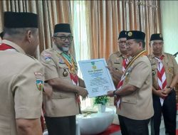 Maulana Raih Penghargaan Tokoh Pramuka, Ini Peran Besarnya di Kota Jambi