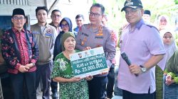 Sambut Hari Bhayangkara Ke-80, Pemkot Jambi, Polresta Jambi dan Baznas Kolaborasi Bedah Rumah Mak Gambreng