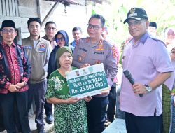Sambut Hari Bhayangkara Ke-80, Pemkot Jambi, Polresta Jambi dan Baznas Kolaborasi Bedah Rumah Mak Gambreng