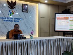 BPS Beberkan Kondisi Ekonomi Jambi: Inflasi 3,85 Persen, Ekspor Turun 5,27 Persen