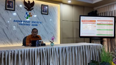 BPS Beberkan Kondisi Ekonomi Jambi: Inflasi 3,85 Persen, Ekspor Turun 5,27 Persen