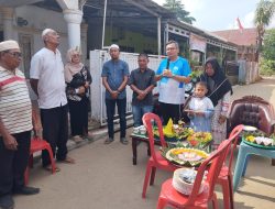 Kemas Faried Bangun Jalan 60 Meter untuk Kenang Almarhum Rafi Akbar, Warga Simpang Rimbo Gelar Syukuran