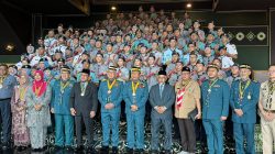 Keren! Ketua DPRD Kemas Faried Terima Penghargaan kehormatan Bintang Semangat Rimba Emas dari Persekutuan Pengakap Malaysia