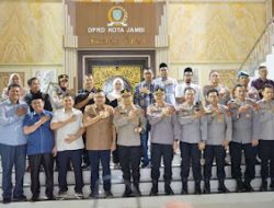 DPRD Kota Jambi dan Polresta Perkuat Sinergi, Kemas Faried: Kamtibmas Jadi Prioritas Bersama