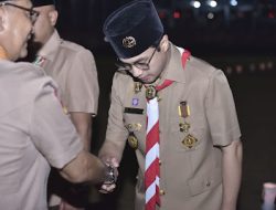 Wawako Diza Raih Lencana Darma Bakti Pramuka, Pemkot Jambi Perkuat Pembinaan Generasi Muda