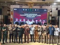 Rakor Forkopimda Kota Jambi Bahas Geng Motor, Karhutla hingga Ancaman Krisis Air Bersih